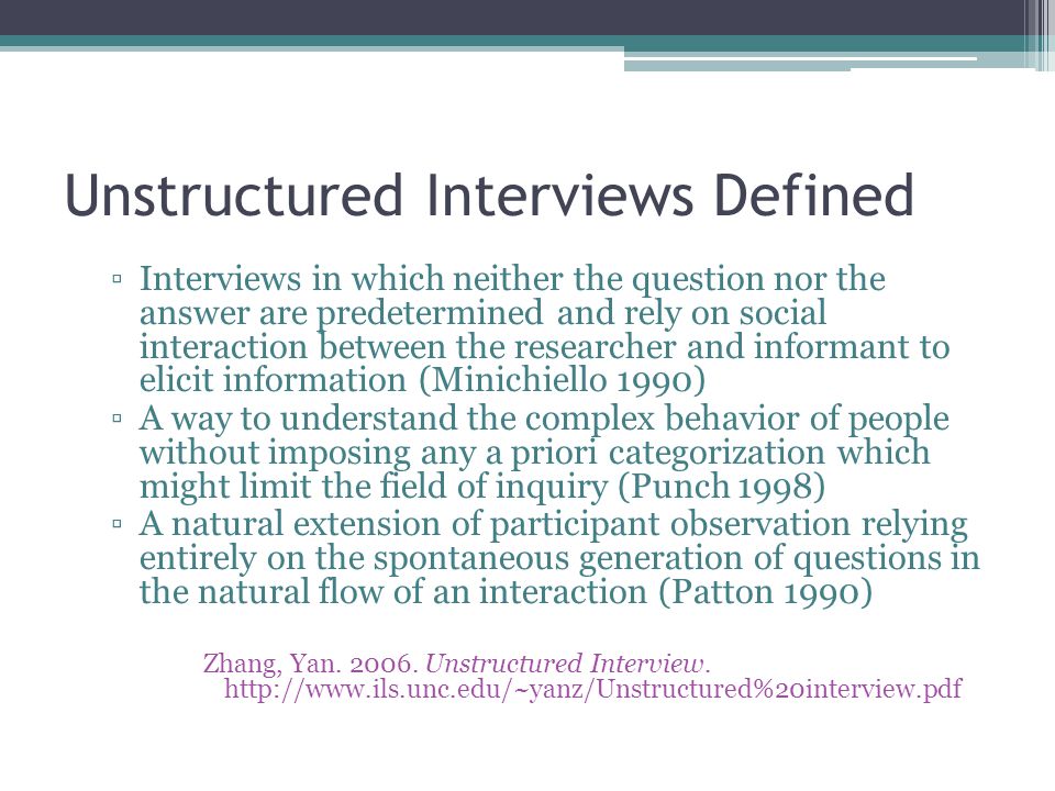 behavior questions interview