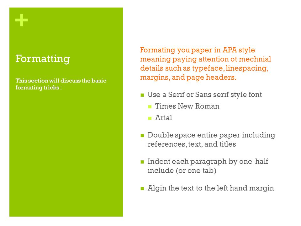 Apa style guide for reports