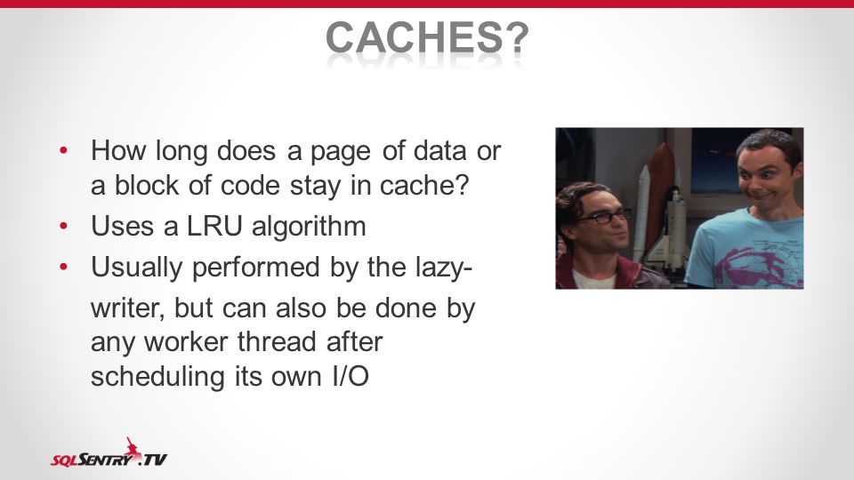 How long does a page of data or a block of code stay in cache.