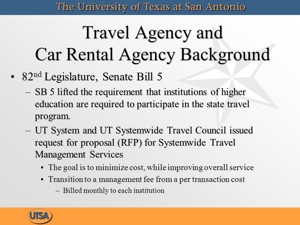 travel agency bill