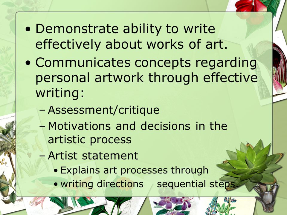Visual Art and Design INTRODUCTION OVERVIEW INTRODUCTION OVERVIEW