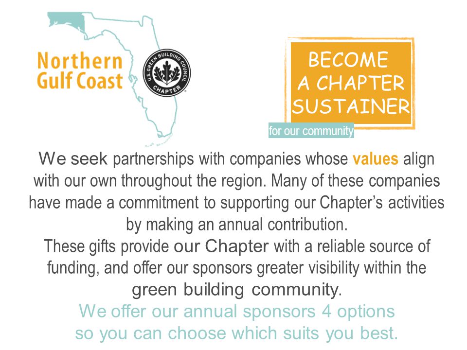 We seek partnerships with companies whose values align with our own throughout the region.