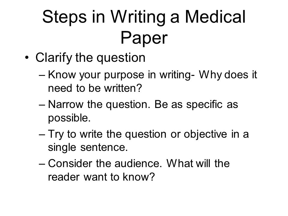 White papers in medical writing