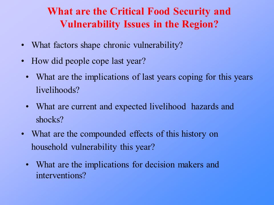 What factors shape chronic vulnerability. How did people cope last year.