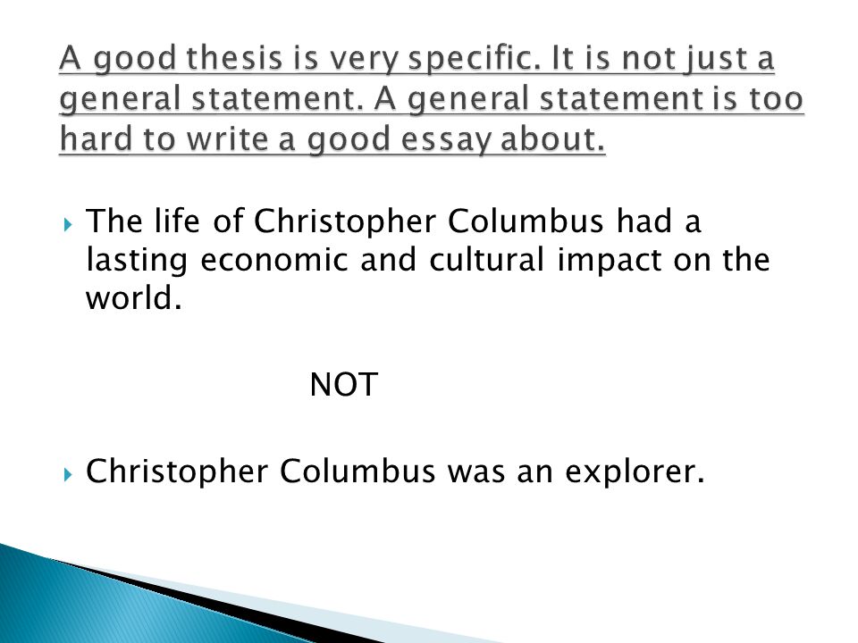 christopher columbus essay