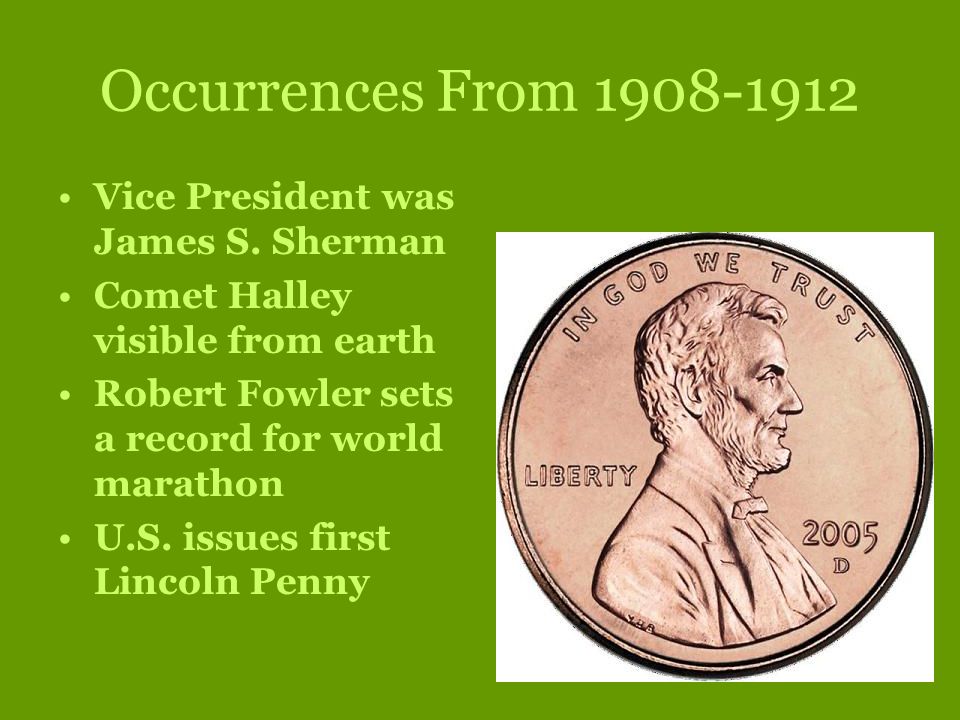 Occurrences From Vice President was James S.