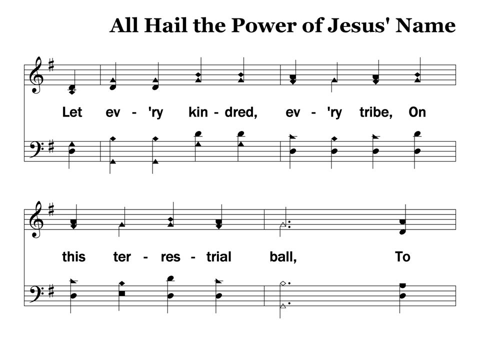 3-1 – All Hail the Power of Jesus’ Name Stanza 3, Slide 1 250