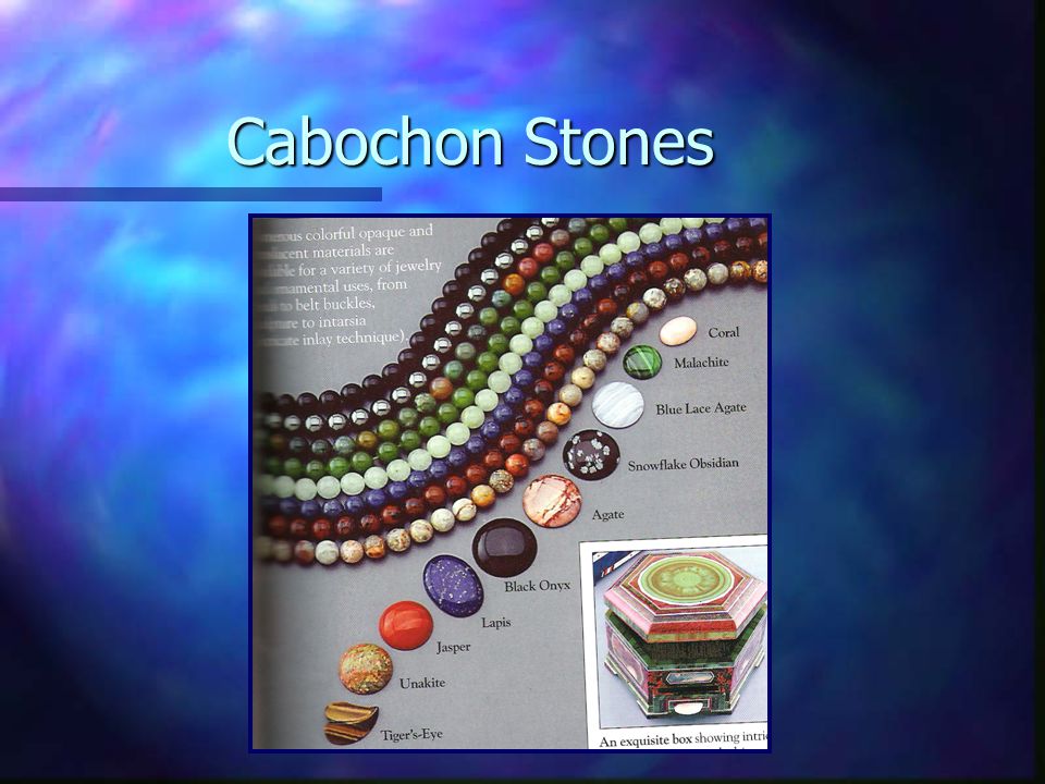 Cabochon Stones