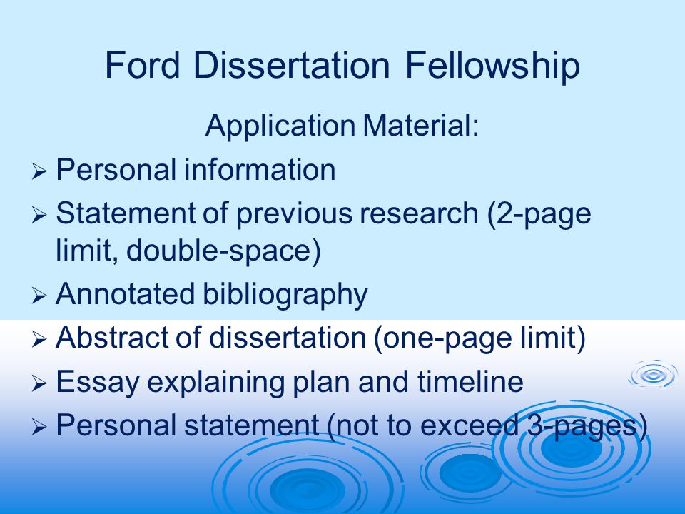 Graduate Personal Statement Editing Servic