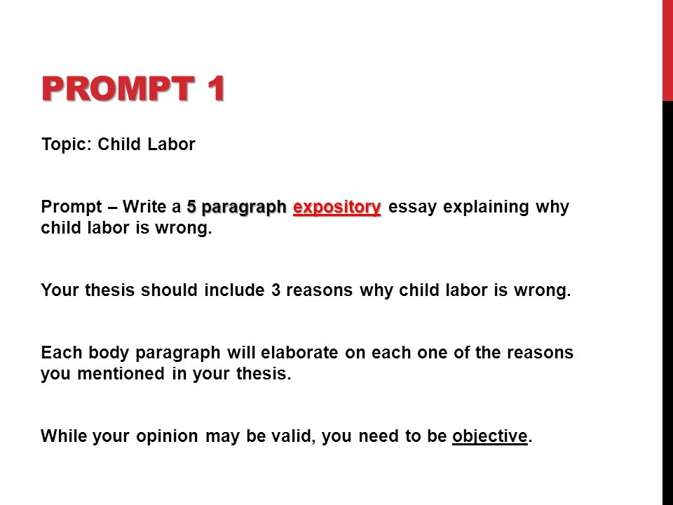 Examples Of 5 Paragraph Narrative Essays
