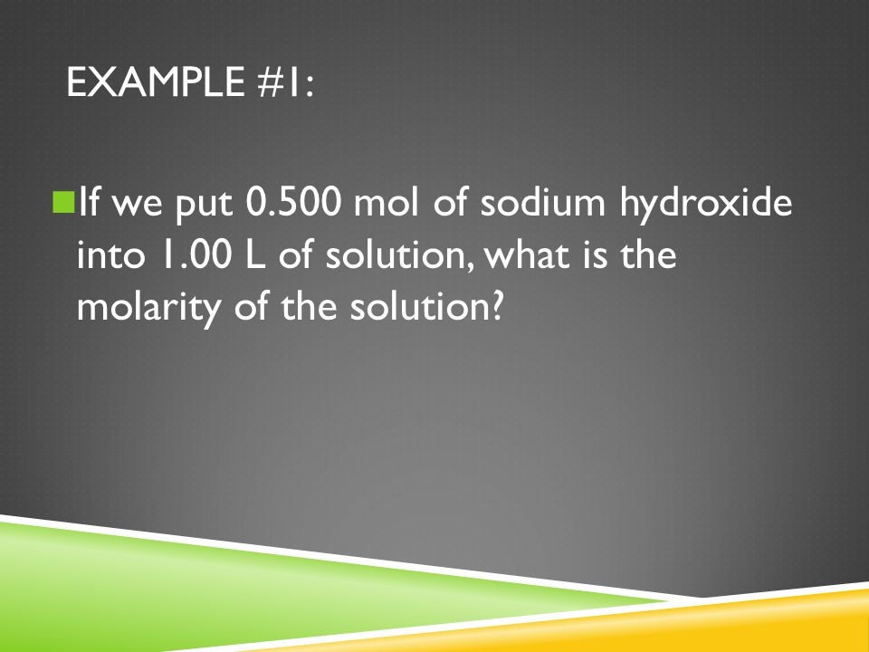 DILUTE  A dilute solution is a solution in which there is more solvent than solute.