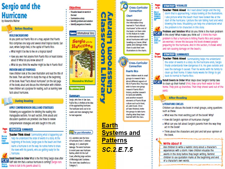 Earth Systems and Patterns SC.2.E.7.5