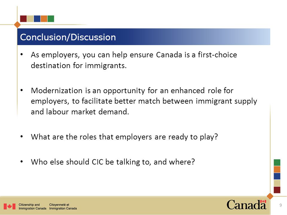 As employers, you can help ensure Canada is a first-choice destination for immigrants.