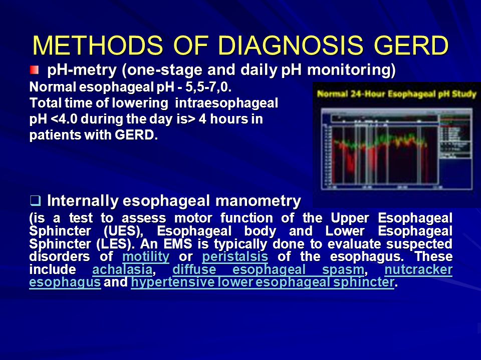 Etiology of gerd