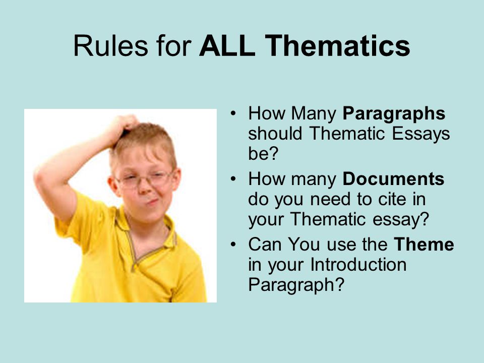 Theme Essay