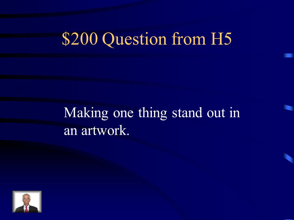 $100 Answer from H5 What is a Medium