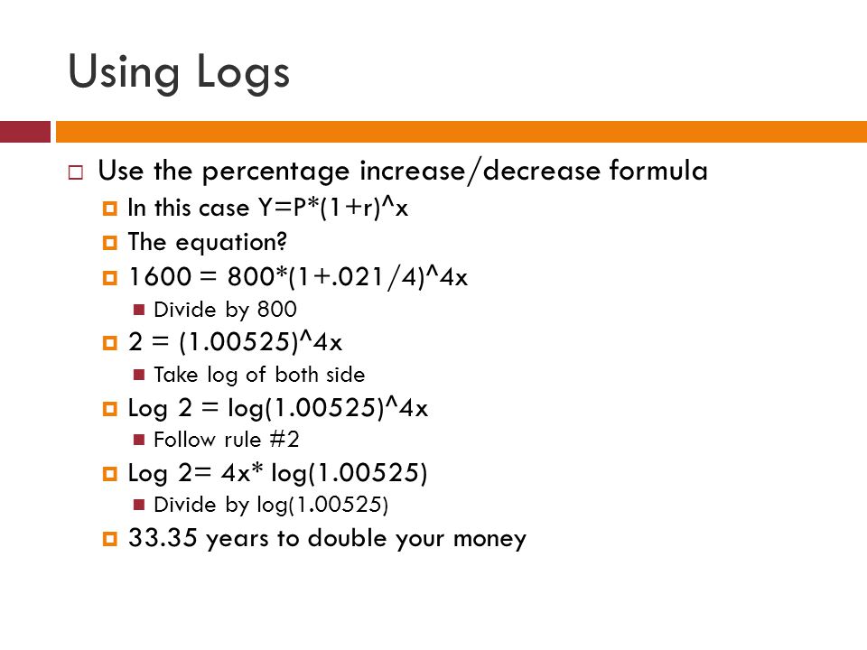 Problem Solving In Percentage