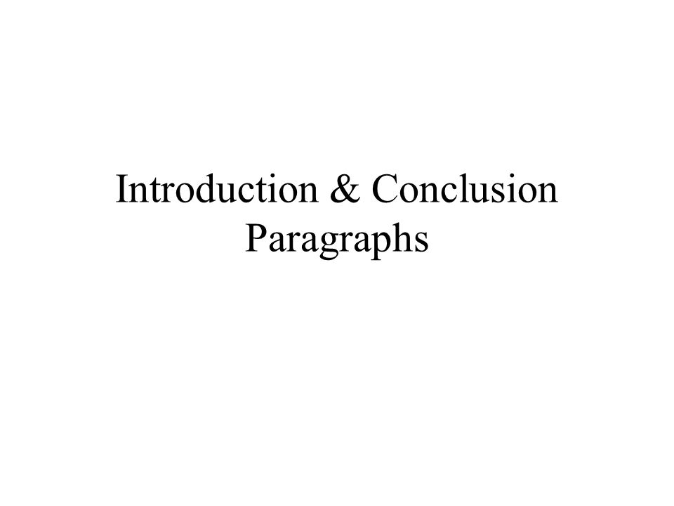 How to make an introduction in thesis