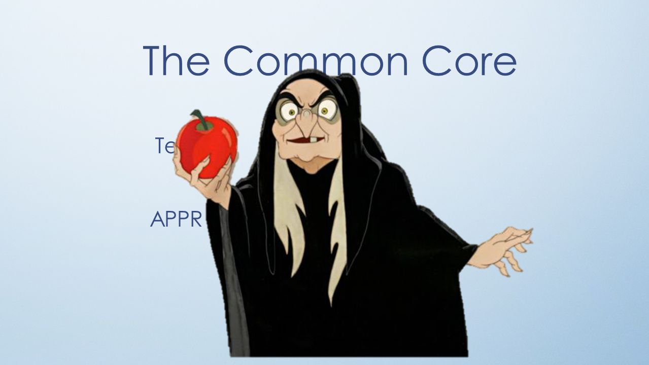 The Common Core Testing APPR component