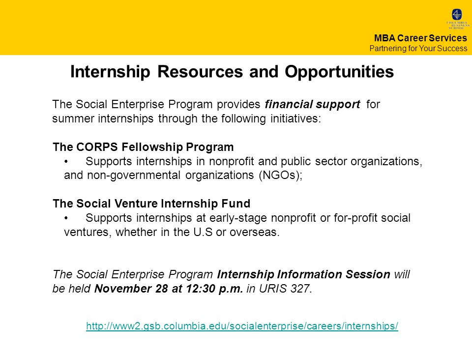 mba careers