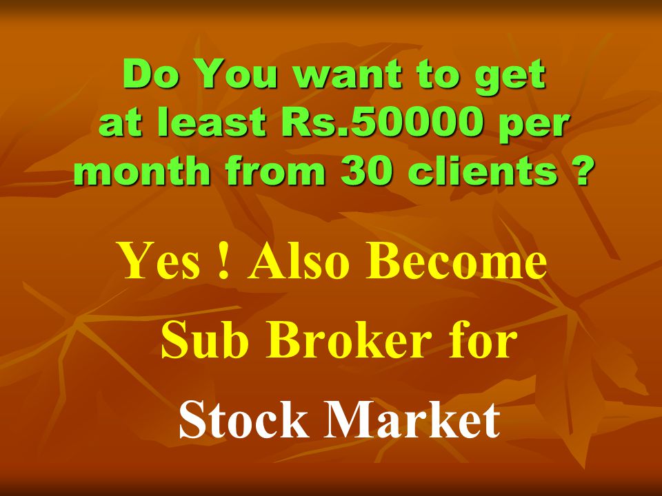 Do You want to get at least Rs per month from 30 clients .