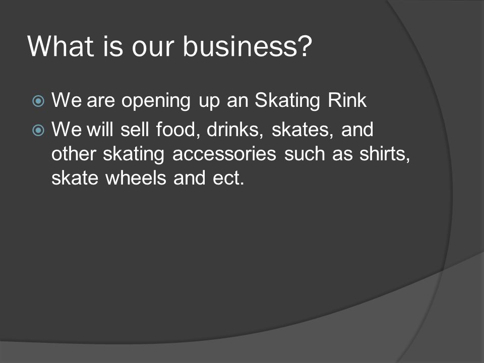 What is our business.