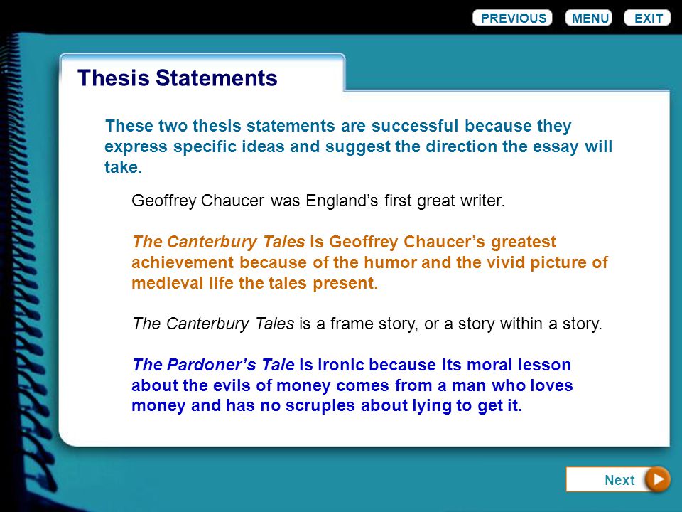 essay on the canterbury tales