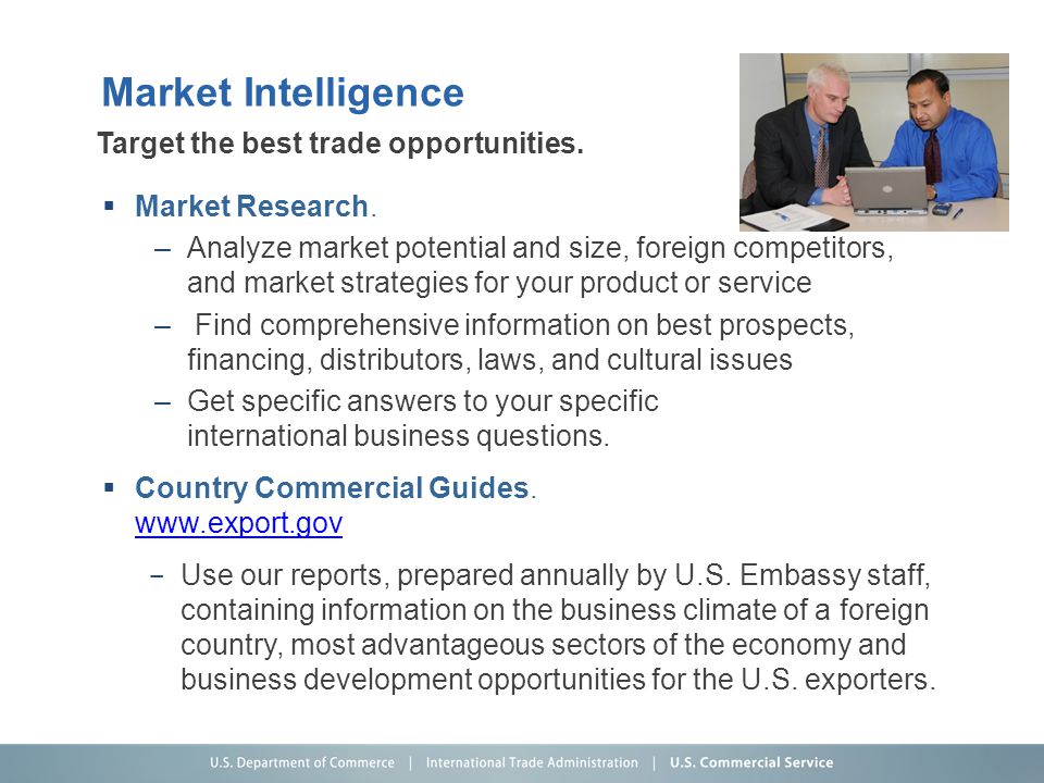 Market Intelligence  Market Research.