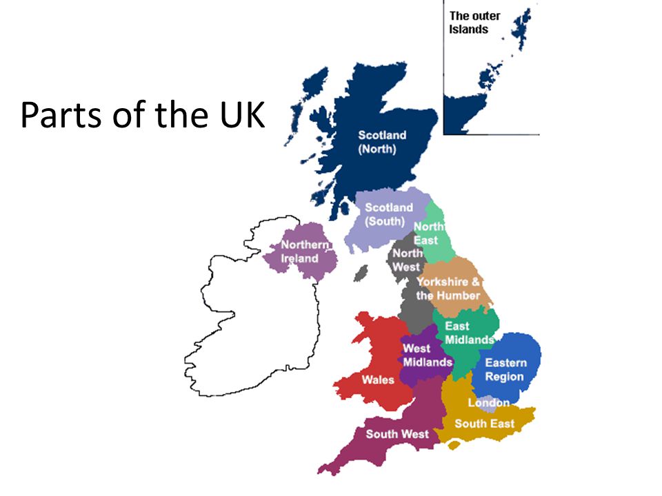 Parts of the UK