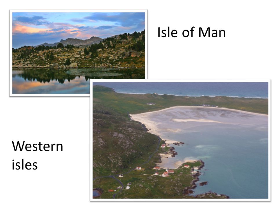 Western isles Isle of Man