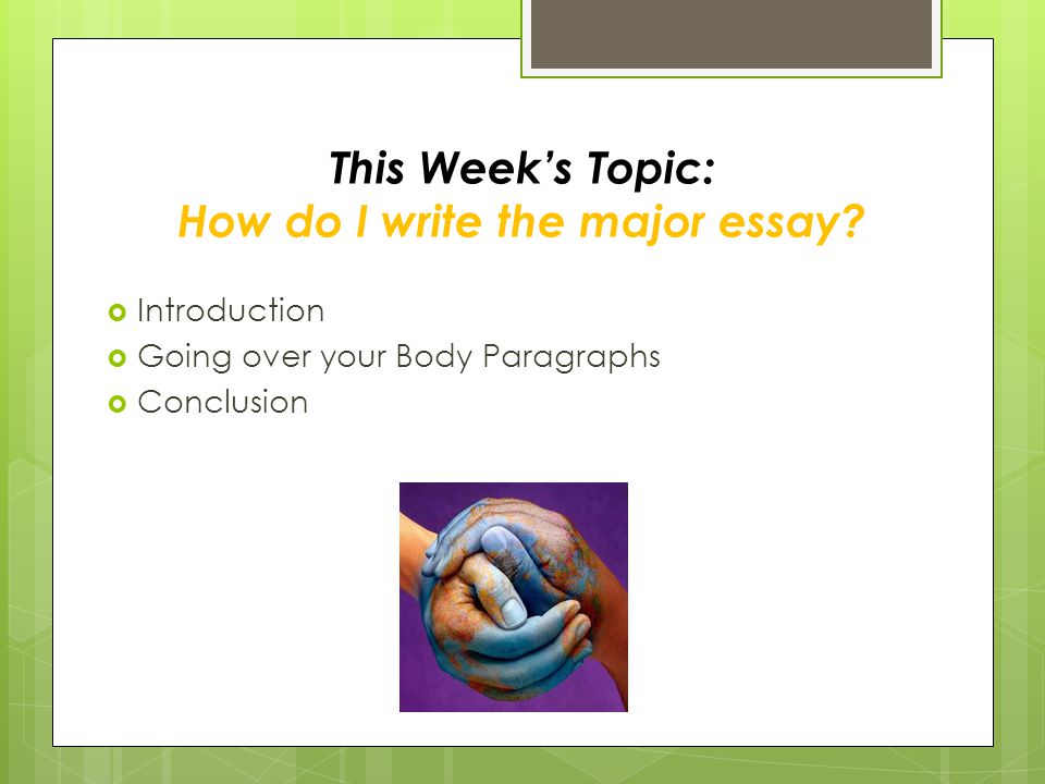 Social 10-1 Globalization Essay