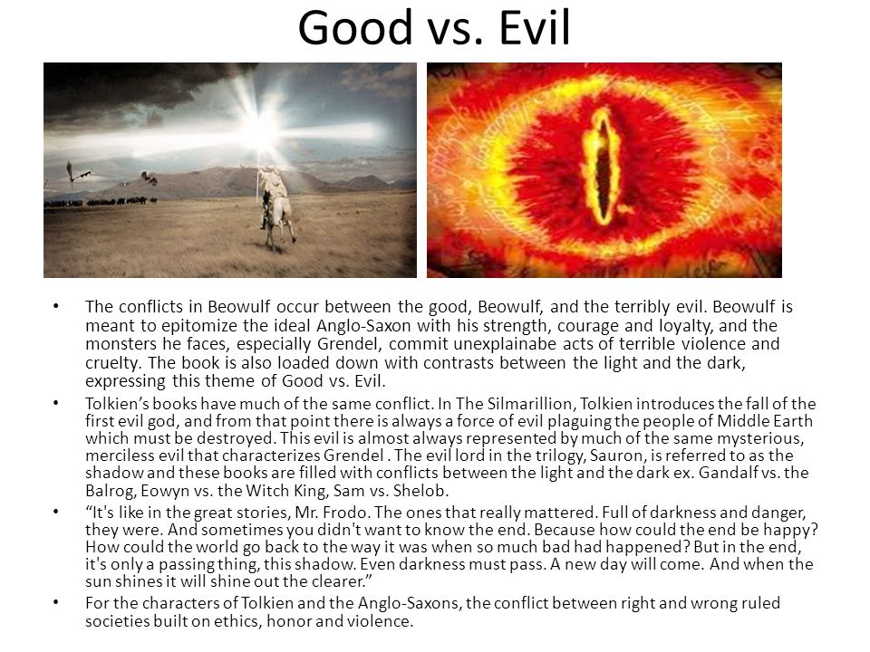 Good Vs Evil Essay