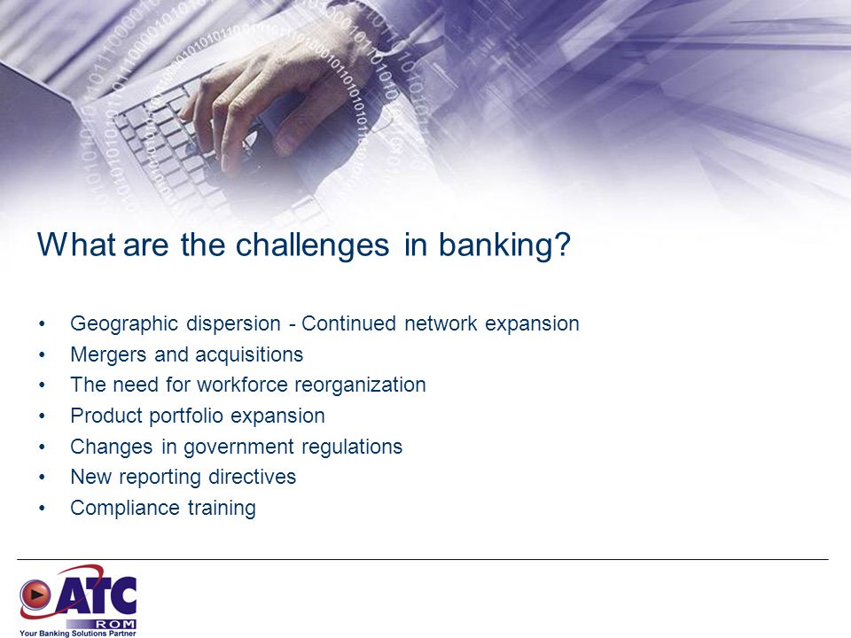 What are the challenges in banking.