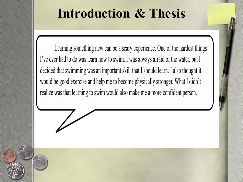 Introduction For Thesis