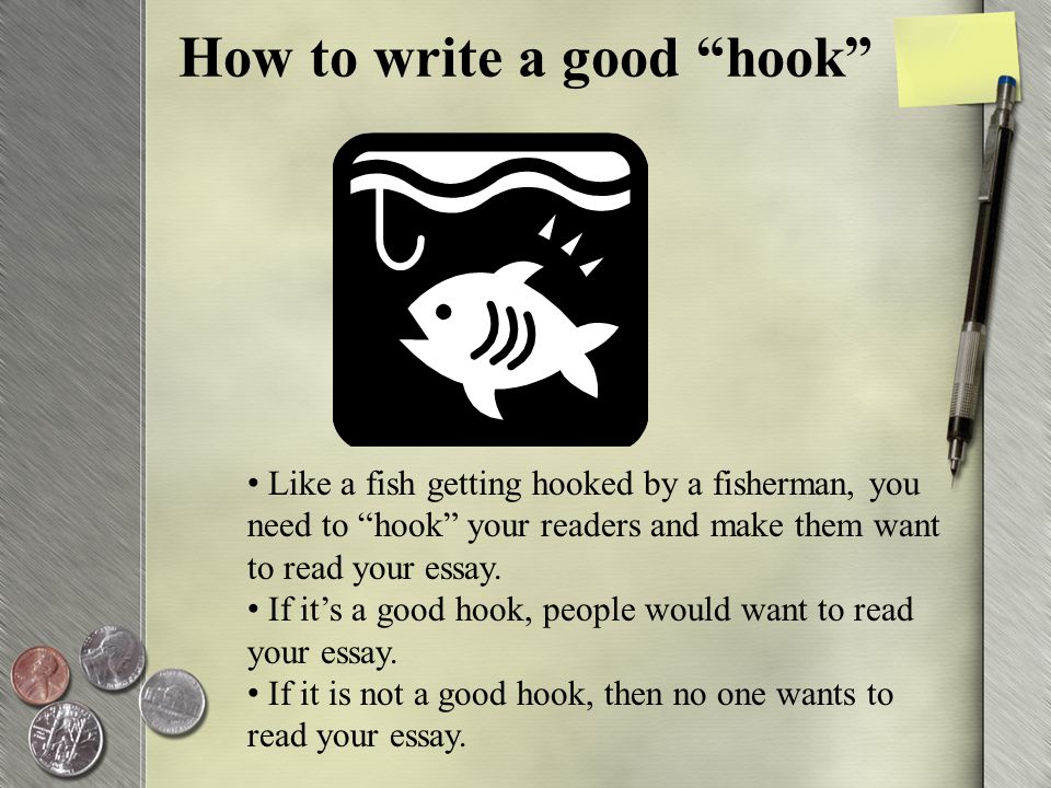 Writing A Hook For An Essay