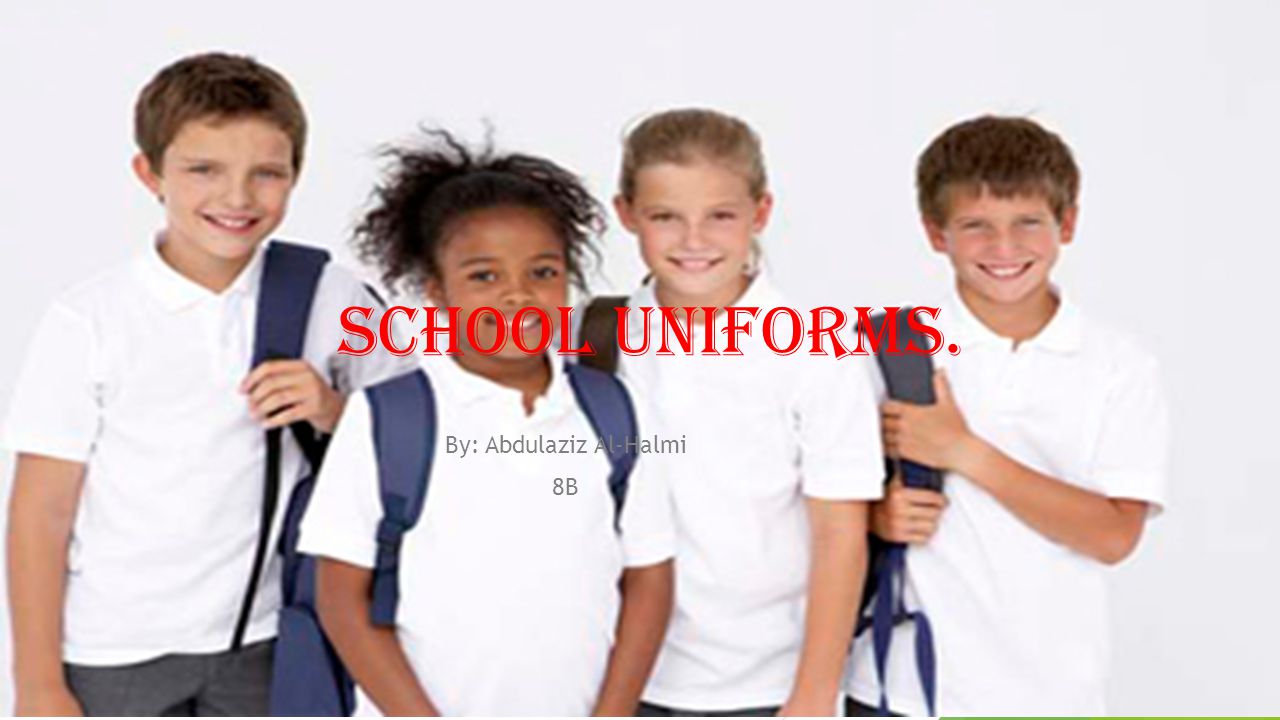 students who wear uniforms benefit more students who wear uniforms benefit more