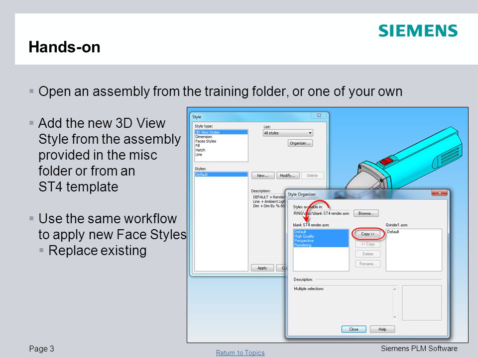 siemens product lifecycle management software inc. all rights siemens product lifecycle management software inc. all rights, Presentation templates