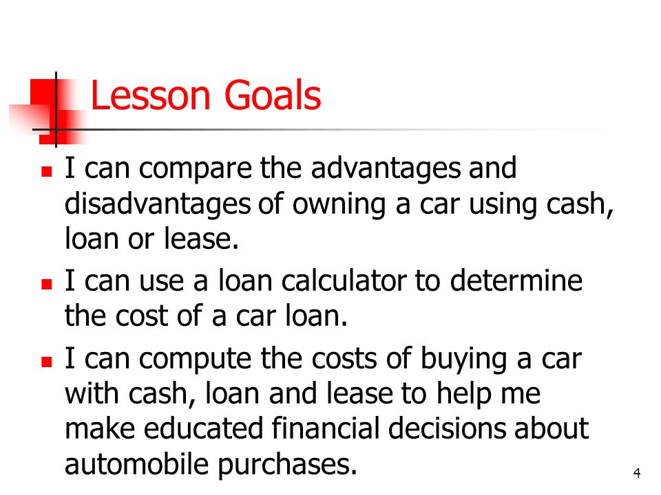 automobile leasing versus buying