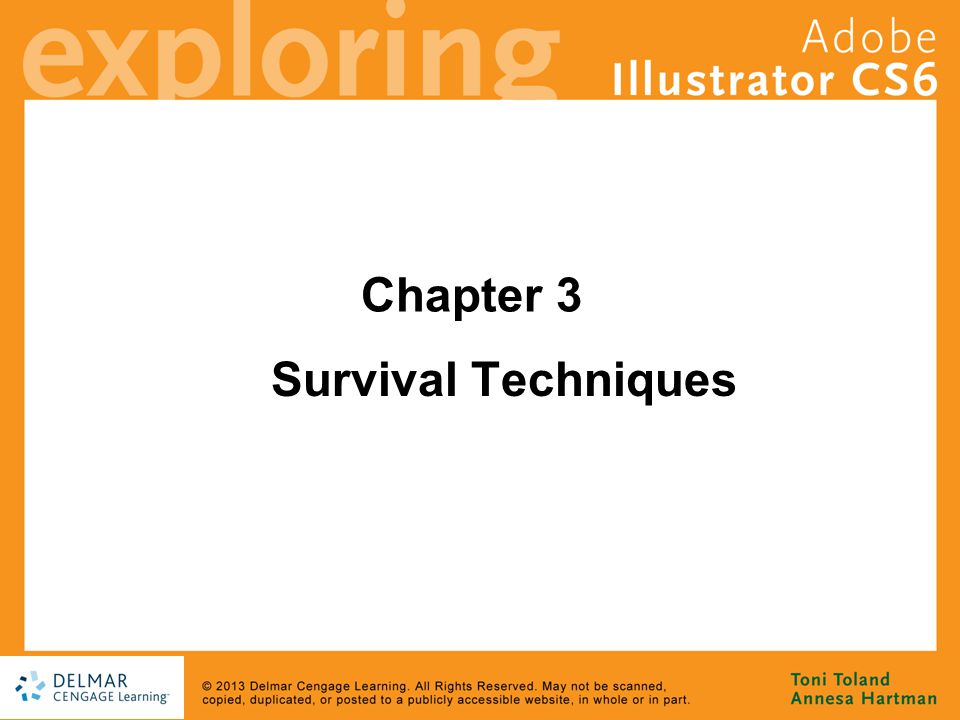 Chapter 3 Survival Techniques