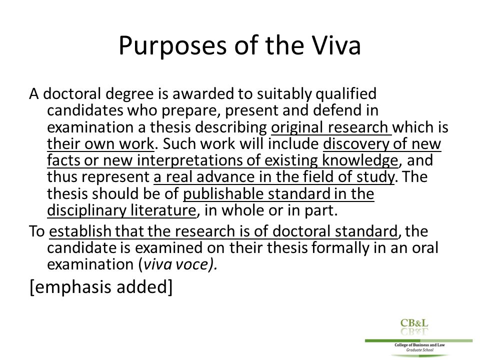 How to survive your viva defending a thesis in an oral examination pdf