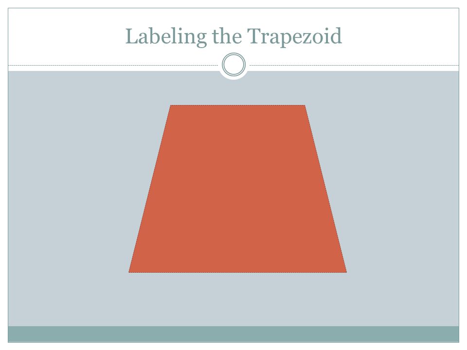Labeling the Trapezoid