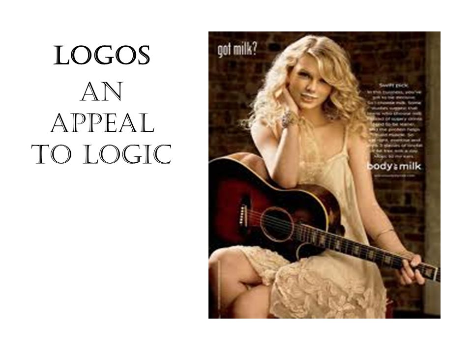 Logos An Appeal to logic