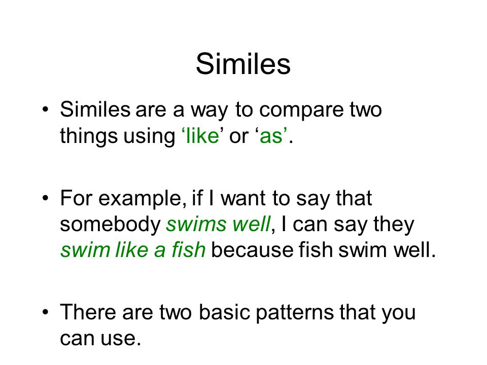 similes sentences similes sentences