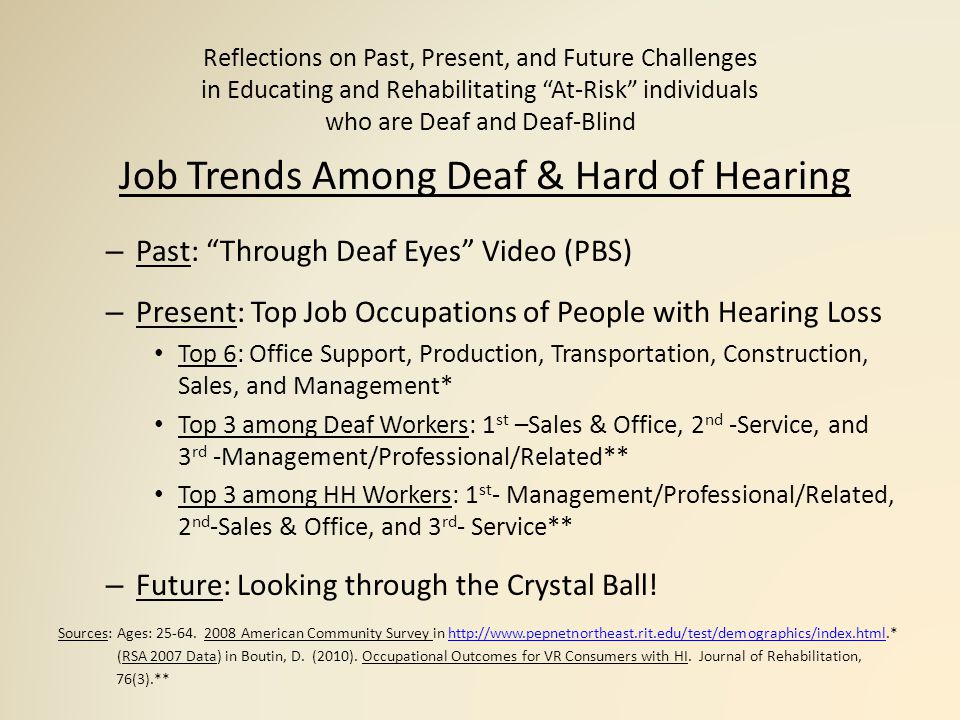 pepnet advancing educational opportunities for people who are deaf jobs for hard of hearing people