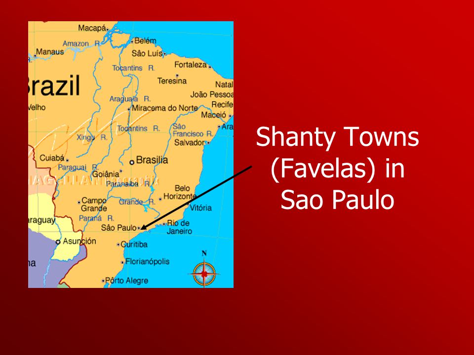 Shanty Towns (Favelas) in Sao Paulo