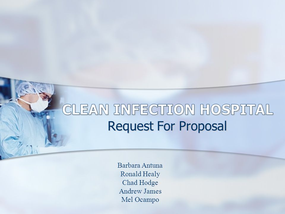 Request For Proposal Barbara Antuna Ronald Healy Chad Hodge Andrew James Mel Ocampo