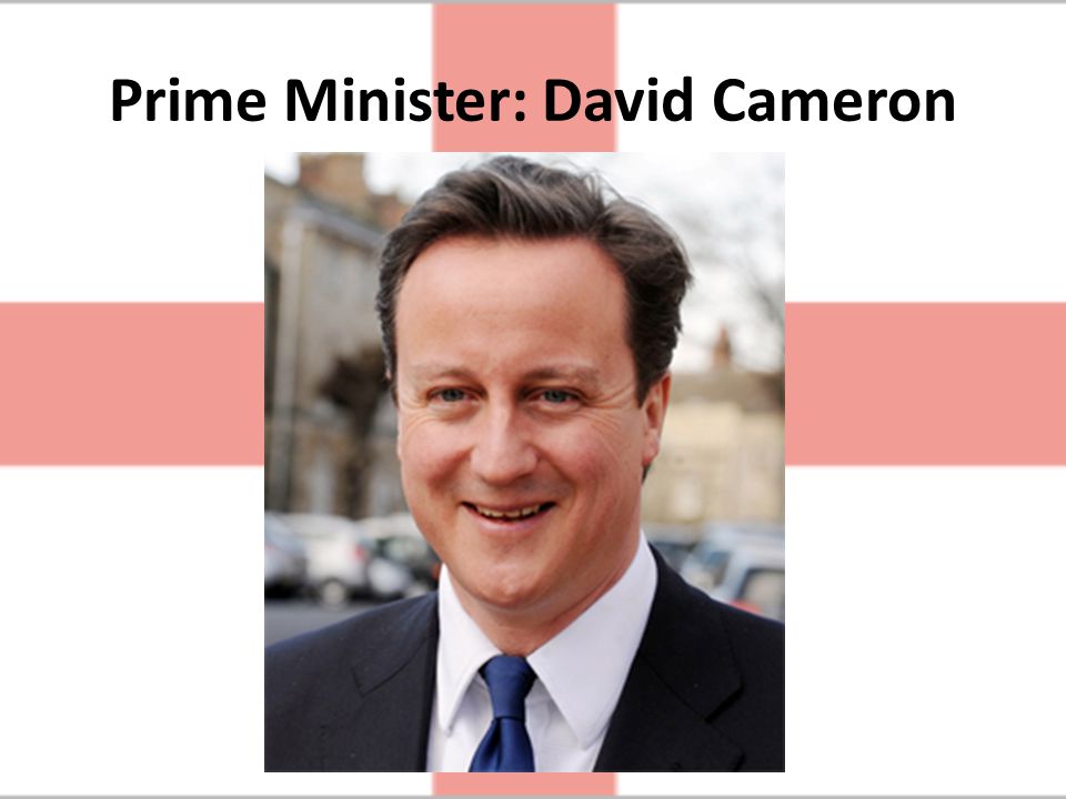 Prime Minister: David Cameron