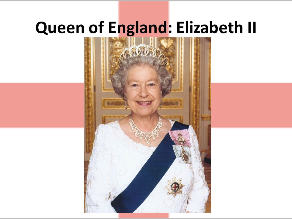 Queen of England: Elizabeth II