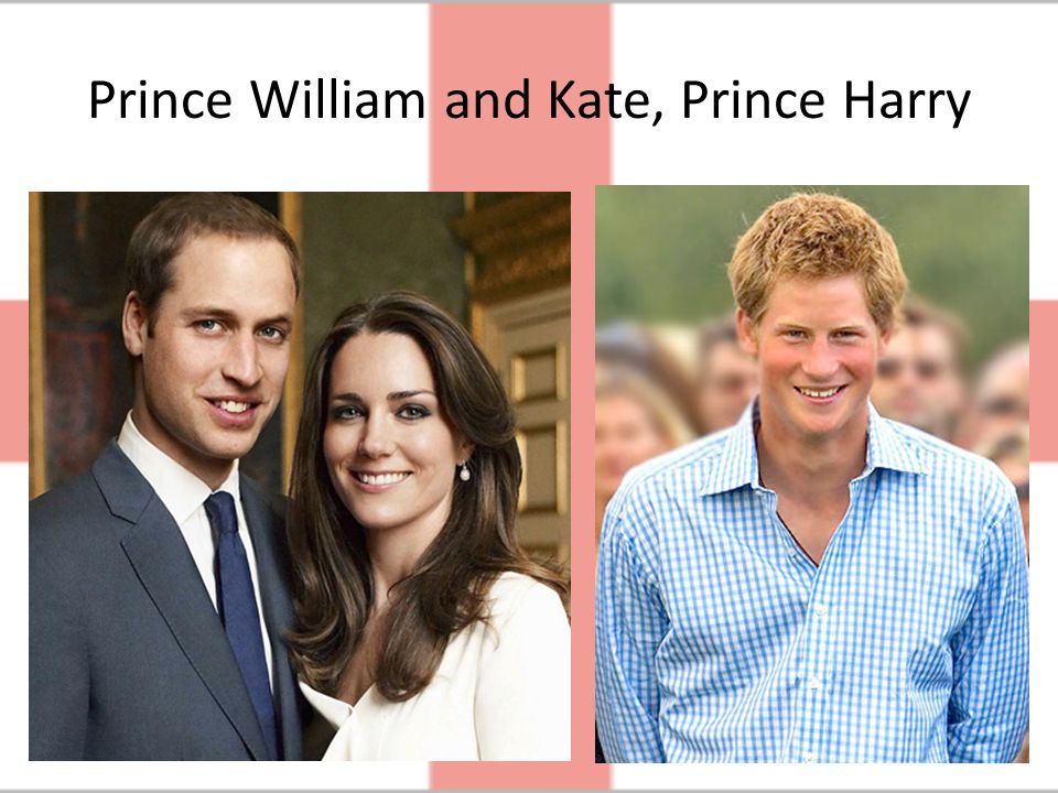 Prince William and Kate, Prince Harry