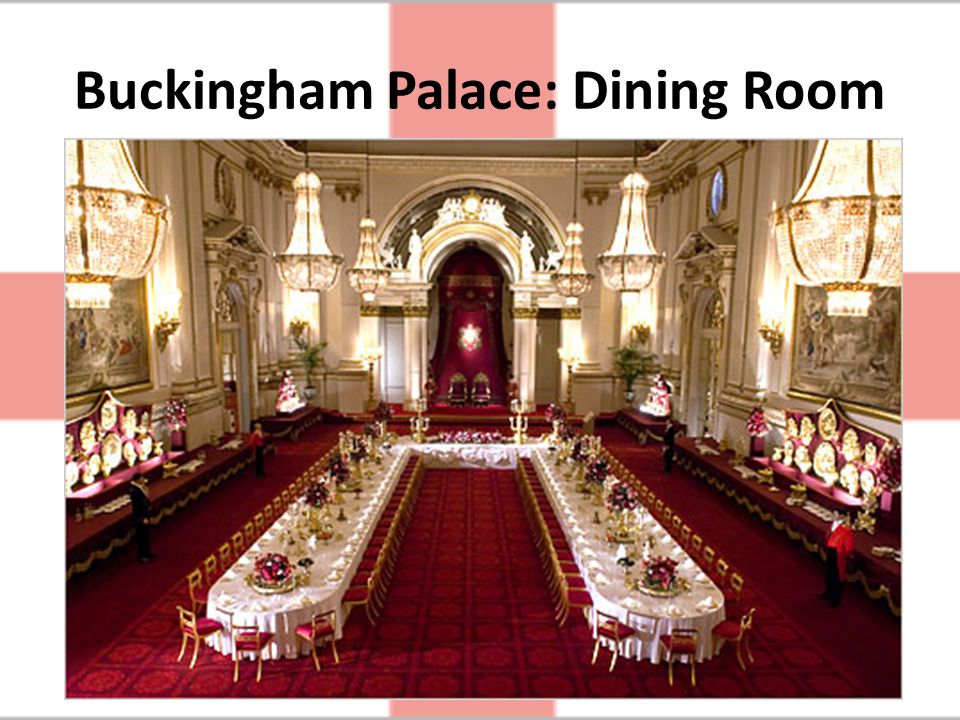 Buckingham Palace: Dining Room